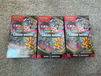 Pokemon Chaos Rising Booster Bundle (new sealed)