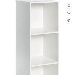 $15-White 3 Cube Storage Shelf