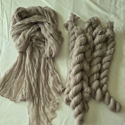  Taupe Cheesecloth