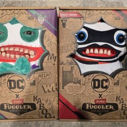 Harley Quinn And Joker Fuggler Set NiB 