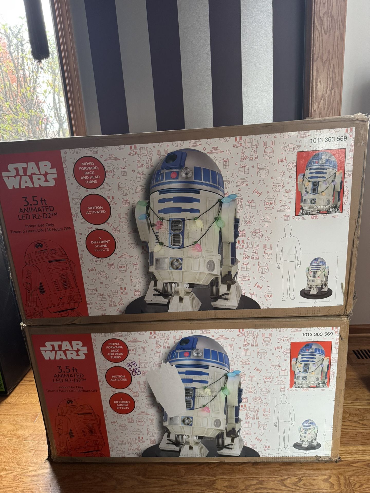 R2d2 Home Depot animatronics