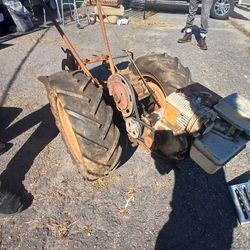 Antique Tractor Plow