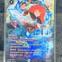 Lorcana Attack Of The Vine ( Merida Enchanted) 