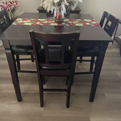 High Top Table And Chairs