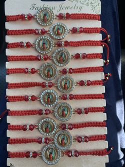 brazaletes ajustables de la virgencita y san judas