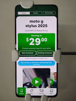 Motorola g stylus take it for only $29.99 when you start a plan with us !!!