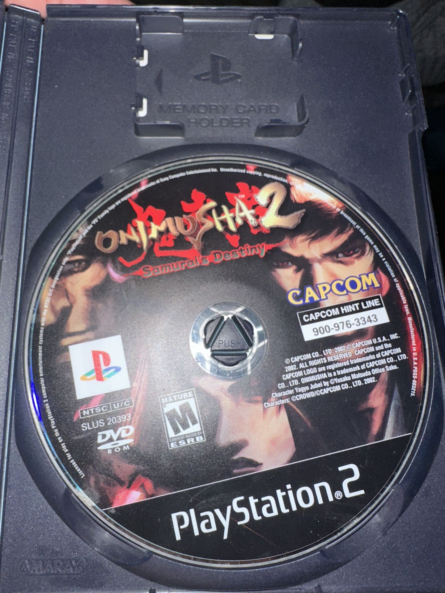 Onimusha 2: Samurai's Destiny (PlayStation 2, PS2, 2002) *Disc Only - TESTED