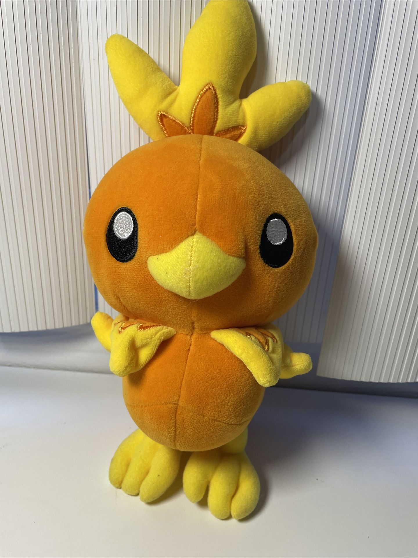 Torchic Pokemon 2021 Original Plush Stuffed 8" Toy Doll Pokemon Center