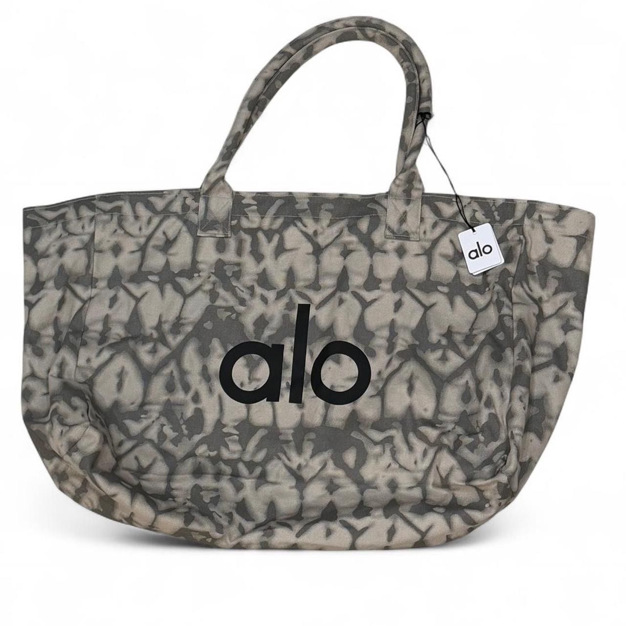 Alo Yoga black and white tie dye tote bag (Tags on, Unused)