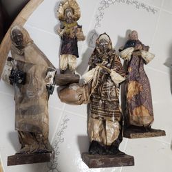 Vintage Mazatlan Souvenir Paper Mache  Hispanic Doll Collection 