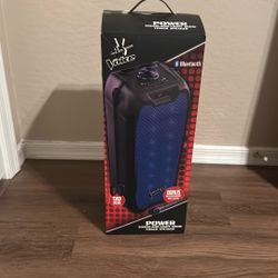 Bluetooth Party Speaker - Karaoke Speaker - New In-box (The Voice Power)