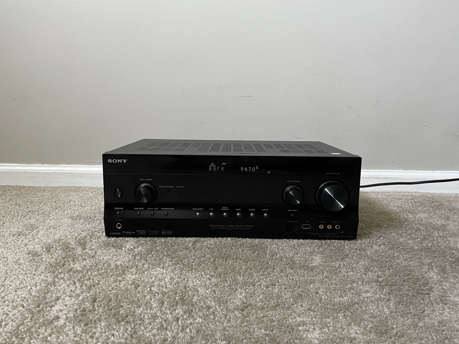 Sony STR-DH820 7.2 HDMI Home Theater Surround Receiver