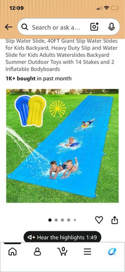 XL NEW WATERSLIDE