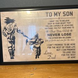 DragonballZ Father Frame 
