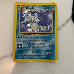 Kingdra 1995 8/111 Pokemon Card Holo