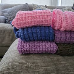 Kids Scarfs Assorted Colors 