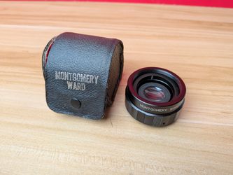 Montgomery Ward Vintage Camera auto 2x converter M42 teleconverter