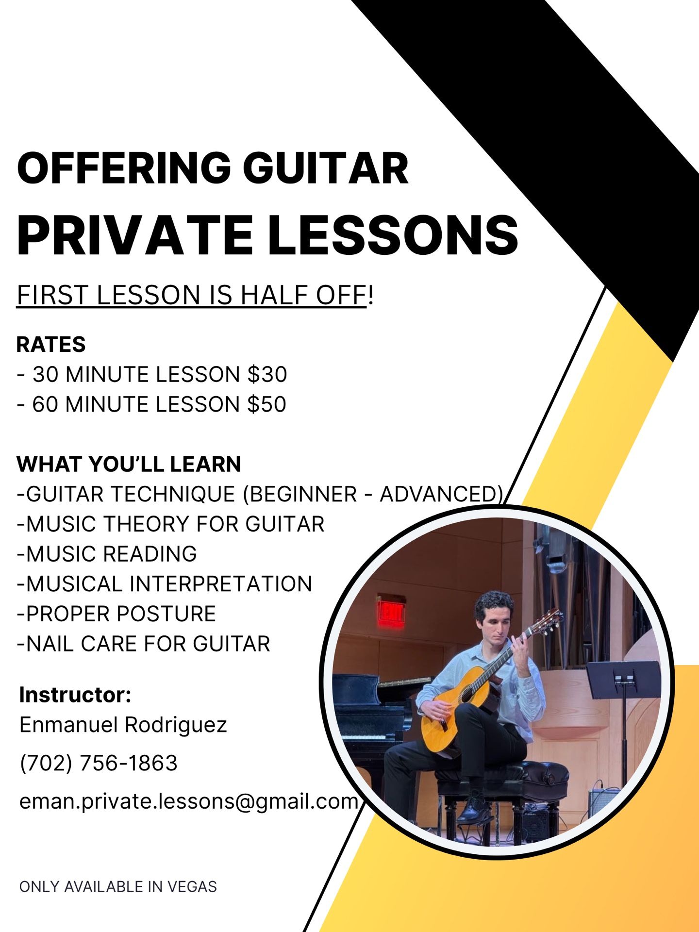 Guitar Lessons