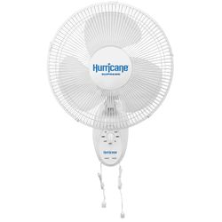 Hurricane Supreme Oscillating Wall Mount Fans
