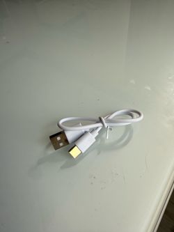 USB-A to USB-C Charging Cable – Short Length