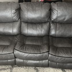 Leather Couch 