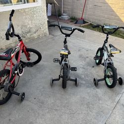 3 Bicycles