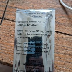 Iphone 5 Battery Unopened