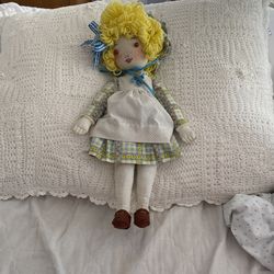Handmade Collectible, “Holly, Hobble”  Doll