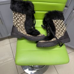 Coach Boots Size 8 