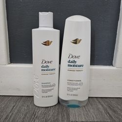 Dove Daily Moisture Shampoo And Conditioner Hair Care