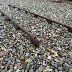 Large Teak Deck Grab Rails 