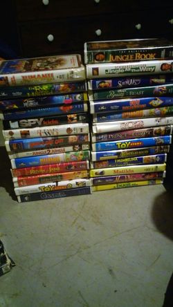 VHS tapes