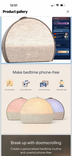 Hatch Restore 2 sunrise alarm clock
