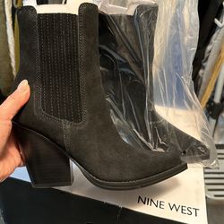 New Leather Booties