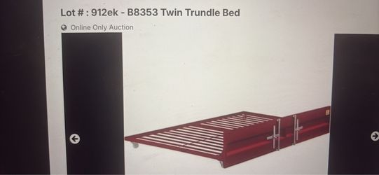 New Twin Trundle Bed (B8353-UH)