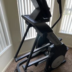 Steeper And Elliptical In One. Black Nordictrack