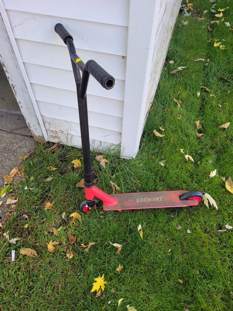 EDCMART Pro Stunt Scooter Red Black