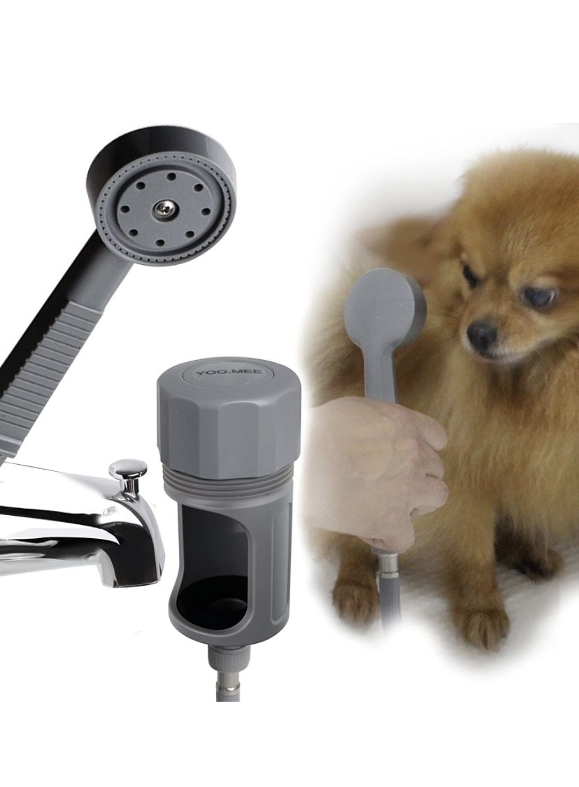 Pets Shower Attachment, Quick Connect on Tub Spout w/ Front Diverter, Ideal for