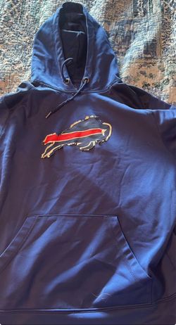 Buffalo Bills NFL Pullover Hoodie Mens Large