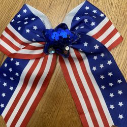 Large Patriotic Bows