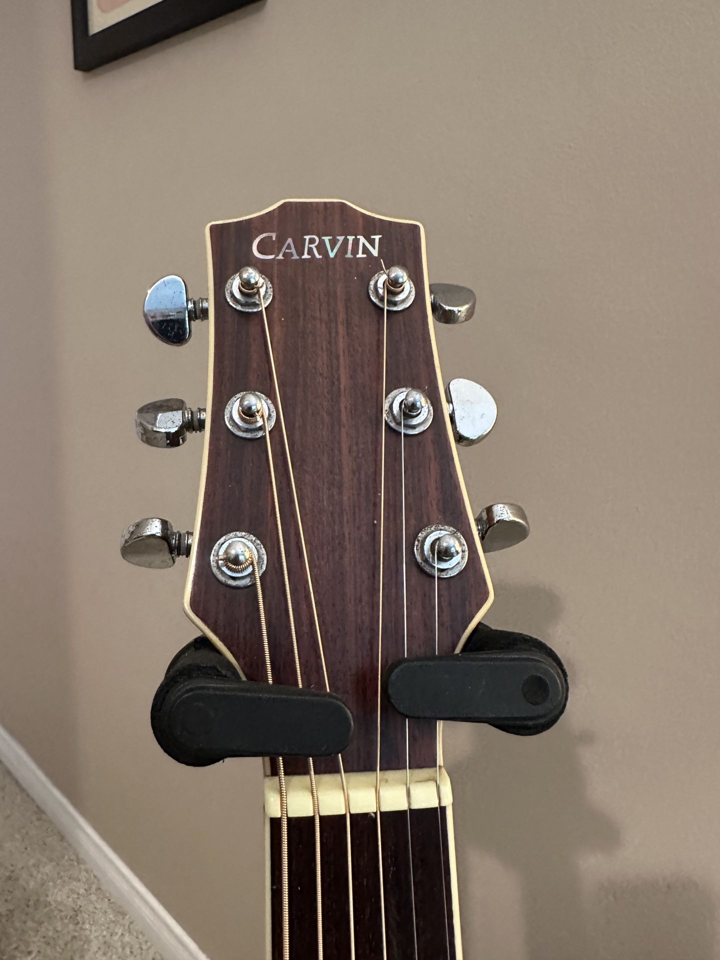 Cleaned, Adjusted and set up with new strings-CARVIN Colbalt 750