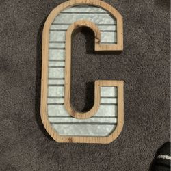 C Initial To Hang On Walls