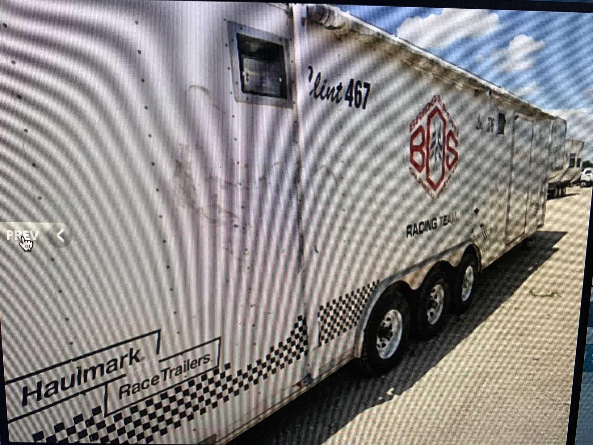 2car hauler enclosed 36 ft cargo trailer