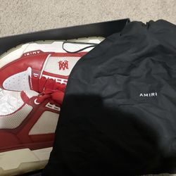 Amiri MA-1: Red white & cream