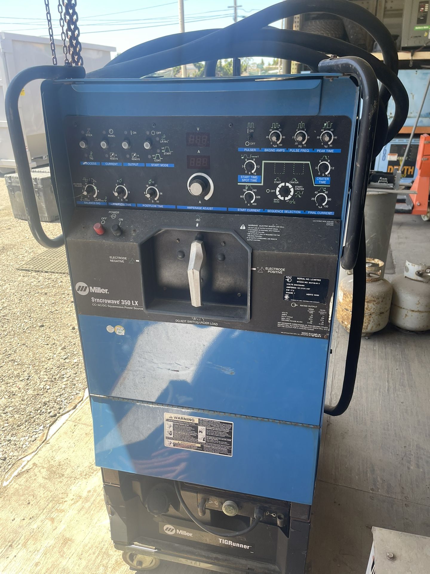 Miller Syncrowave Welder 350 LX
