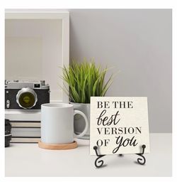 Be the Best Version of You” Wooden Sign – 5”