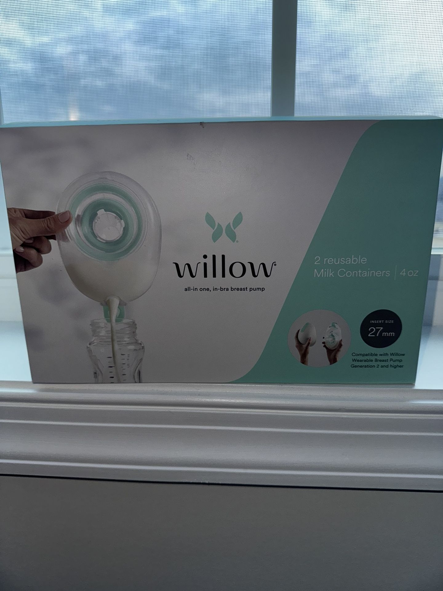 Willow Reusable Milk Containers 4oz