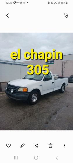 2004 ford 150 V6 regular cab  long bed