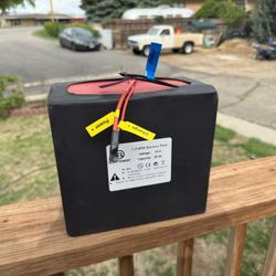 Ebike 72V 20Ah LiFepo4 Lithium Battery Pack for 250W-2000W Electric Bike Scooter