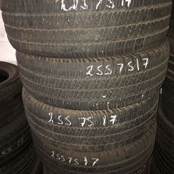 Used tires Goodyear 255/75/17